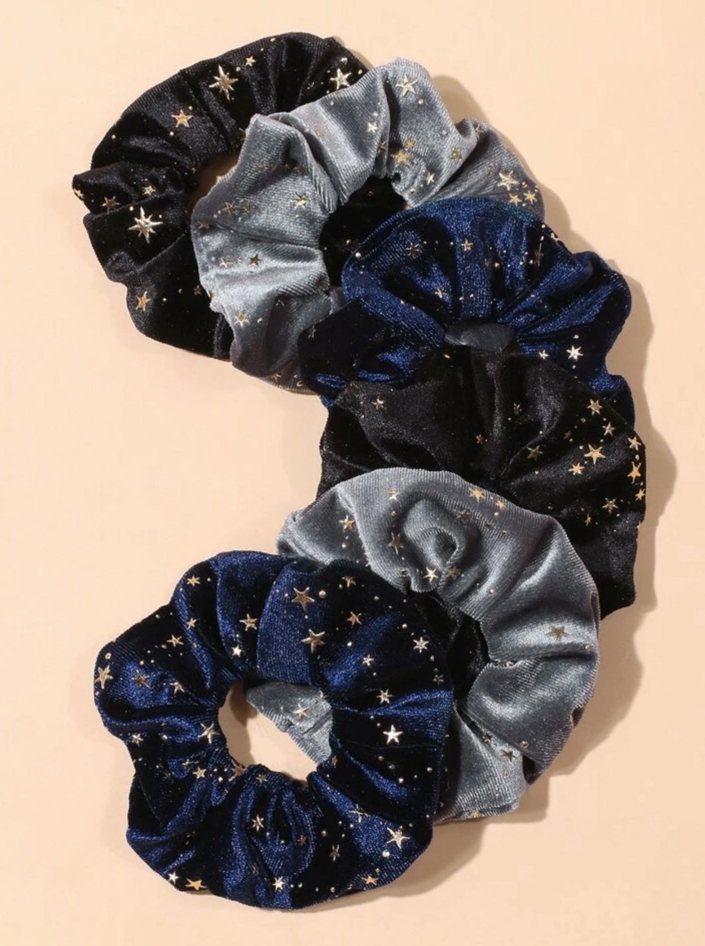 Stars Scrunchies (Set of 3)