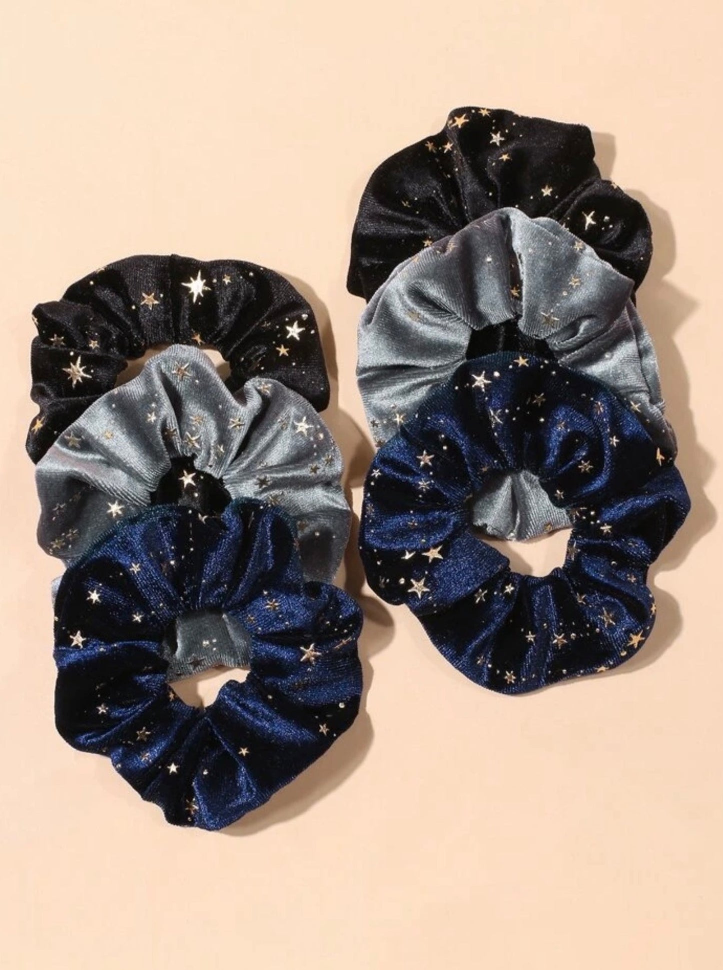 Stars Scrunchies (Set of 3)